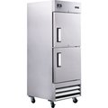 Gec Nexel Reach In Split Door Freezer, 2 Solid Doors, 23 Cu. Ft. CFD-1FF-SD-HC